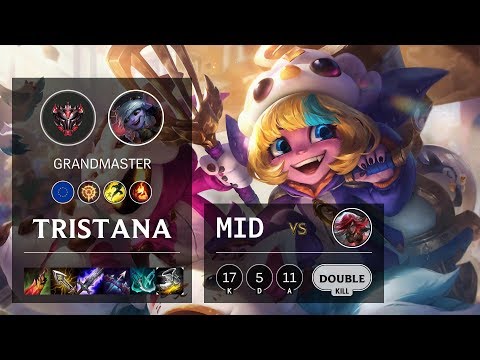 Tristana Mid vs Katarina - EUW Grandmaster Patch 10.12