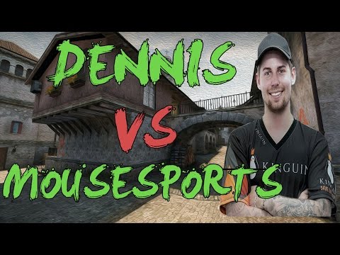 CSGO: POV G2 dennis vs mousesports (24/13) inferno @ DreamHack Open Cluj-Napoca 2015