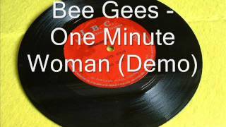 Bee Gees One Minute Woman (Demo)wmv