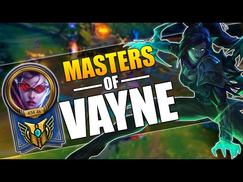 MASTERS OF VAYNE | INSANE 1V5 PENTAKILLS MONTAGE | League of Legends