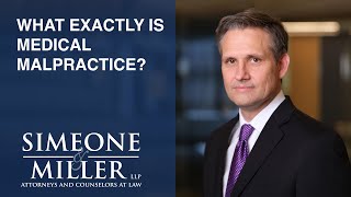 What exactly is medical malpractice? video thumbnail