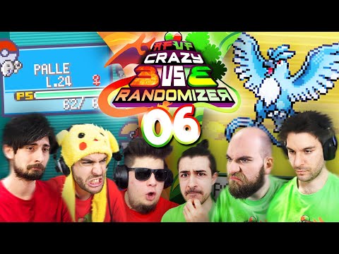 LE NOSTRE SQUADRE AL COMPLETO! - Pokemon Crazy Rosso Fuoco & Verde Foglia 3v3 Randomizer ITA - #6