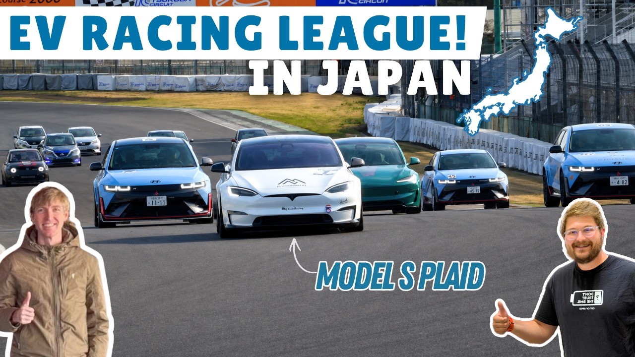 Tesla Model S Plaid prepared for circuit racing in Japan