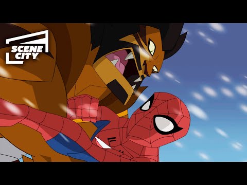 Spider-Man vs Kraven the Hunter | The Spectacular Spider-Man (2008)