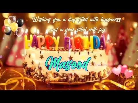 Happy Birthday Masood🎉🎂