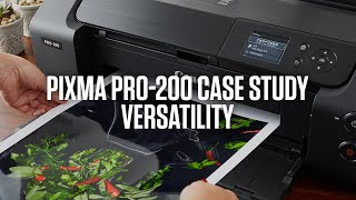 Video 2 of Product Canon PIXMA PRO-200 Printer
