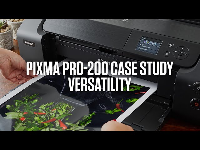 Video Teaser für The new Canon PIXMA PRO-200 - Amazing versatility