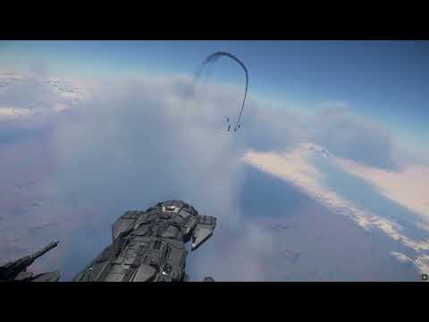 Star Citizen: Missile attack