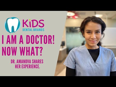 Dr.  Amanova shares her experience of graduating dental school and starting her first job.