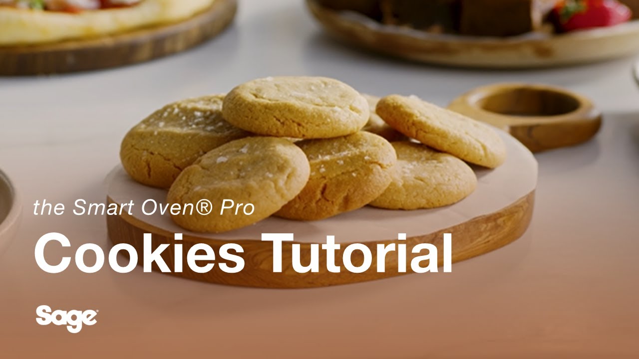 Breville coffee guide tutorial - Preset Cooking Functions - Cookies