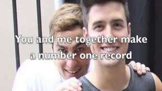 Featuring You by Kendall  Logan Big Time Rush LYRICS ON SCREEN