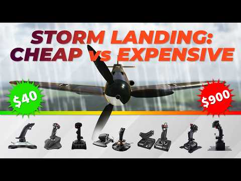 Does an Expensive Flight Stick Actually Land Better?