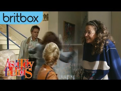 Eddie Punches Gerard in the Face to Protect Saffy | Absolutely Fabulous