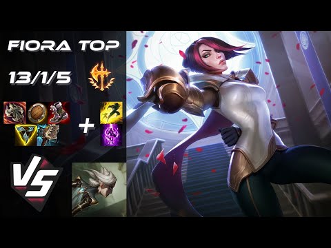 TOP Fiora vs Camille - EU Grandmaster Patch 14.17