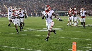 #3 Georgia Highlights Vs. #2 Oklahoma (Scott Howard Radio Calls) | Rose Bowl 2018