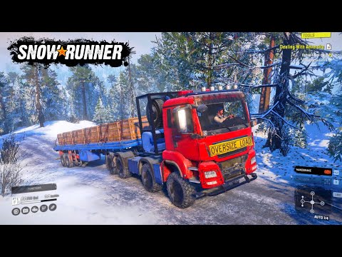 SnowRunner Full Walkthrough Ultimate Off-Roading Advantures Pc Gameplay || Part-74