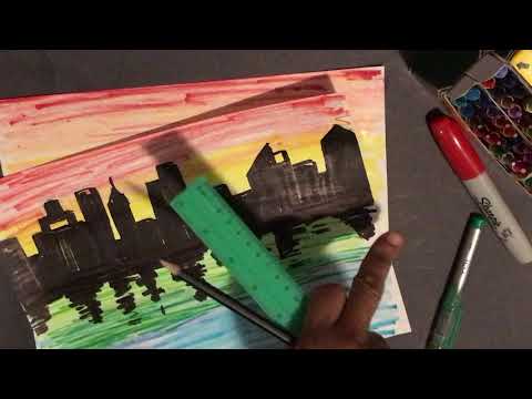 How to draw a City Scape