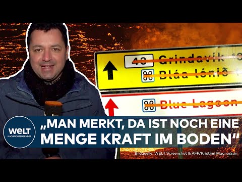 Video Thumbnail: VULKANAUSBRUCH IN ISLAND: Behörden sperren evakuierten Ort Grindavik komplett | WELT Thema