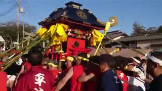 平成三十年　生石神社秋季例大祭　本宮　神輿合わせ（平津）