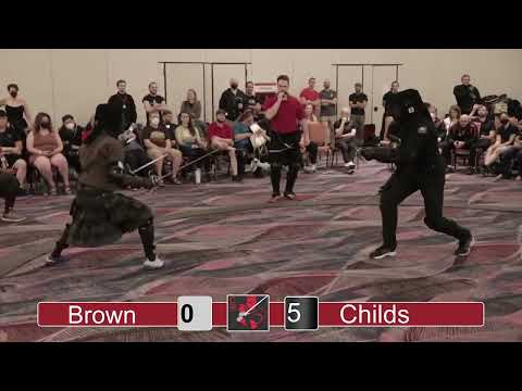 CombatCon 2022 HEMA Rapier Gold Finals