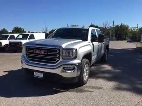 2017 GMC Sierra 1500 4WD Crew Cab  SLE  Silver Oshawa, On Stock # 170048