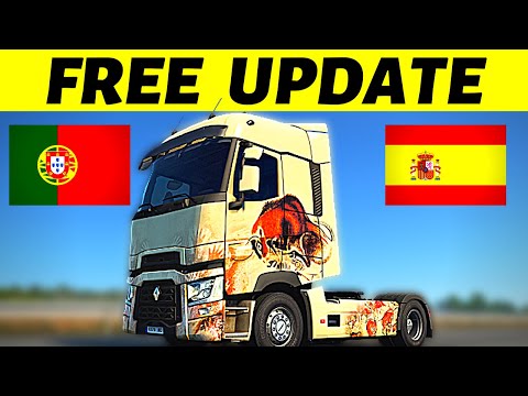 Iberia: Spanish & Portuguese Paint Jobs DLC - Free Update | New Truck Paint Jobs & Cabin Accessories