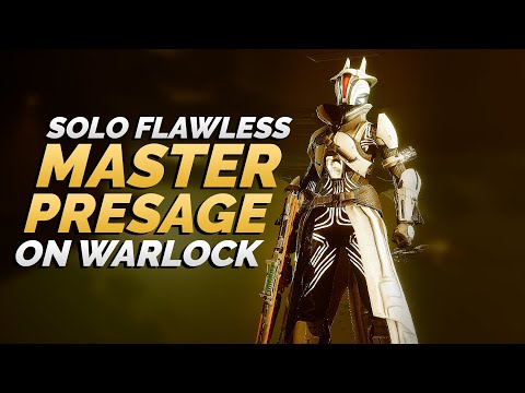 Solo Flawless Master Presage Exotic Quest Clear on Warlock - Destiny 2