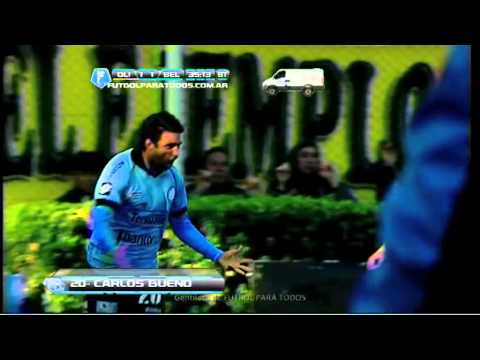 Gol de Bueno. Olimpo 1 Belgrano 1. Fecha 8. Torneo Inicial 2013