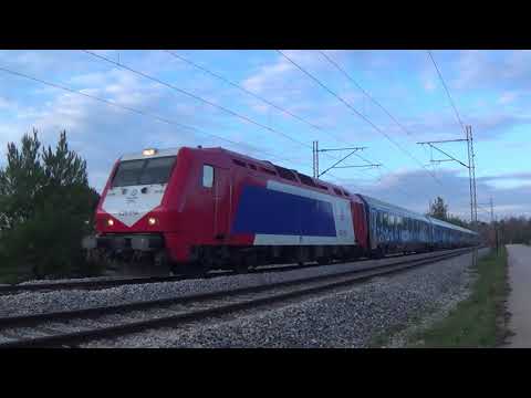Thumbnail for 🇬🇷 HELLENIC TRAIN passenger trains at Kryoneri by Kioleides