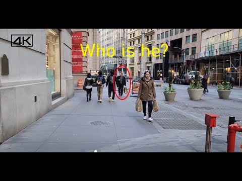 [4K] NEW YORK CITY / Mysterious walk / Broadway - wall street