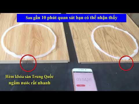 So sánh độ khít hèm của sàn gỗ JANMI và sàn gỗ Trung Quốc