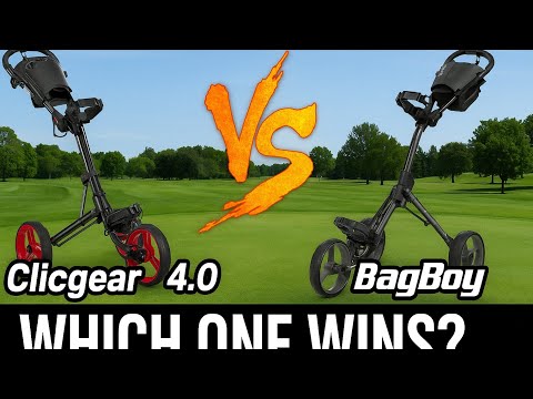 Clicgear 4 0 vs BagBoy Nitron Push Carts Review and Comparison