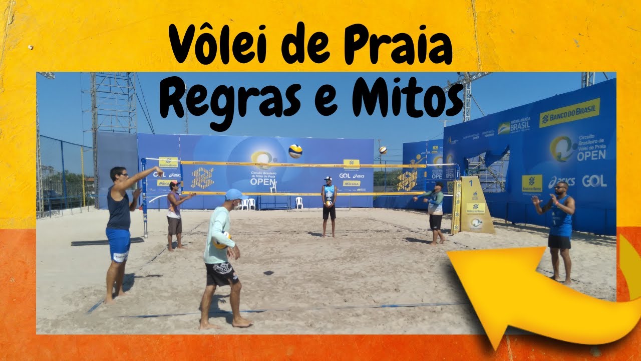 VÔLEI DE PRAIA REGRAS E SITUAÇÕES POLÊMICAS APRENDENDO PASSO A PASSO - Rules Beach Volley FIVB