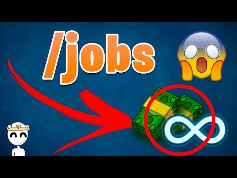 SSamu -  HOW TO HAVE INFINITE MONEY IN MINECRAFT SERVER |  BUG JOBS JOBS |  SSAMU