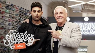 Ric Flair Goes Sneaker Shopping With Complex