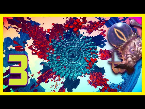 All Hail Blocky Cthulhu! Manifold Garden Walkthrough Blind - Part 3 (Let's Play Manifold Garden)