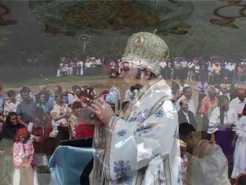 P.S. Nicodim alaturi de credinciosii parohiei Huta din judetul Cluj