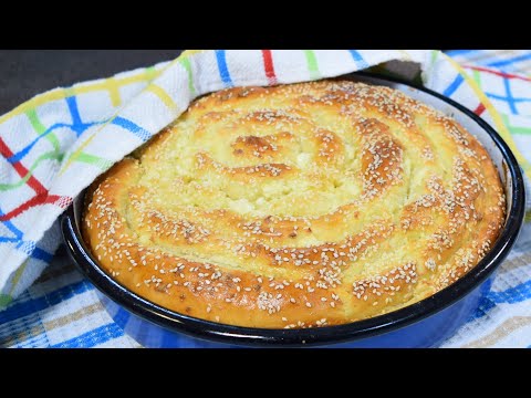Stara tradicionalna Makedonska gibanica sa sirom od kiselog testa - Old traditional Macedonian pie