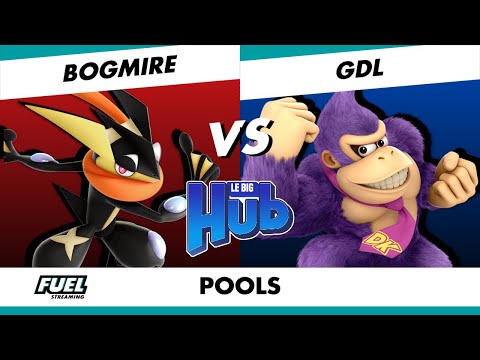 [Le Big Hub 3] Bogmire (Greninja) vs. GDL (Donkey Kong, Captain Falcon) Pools