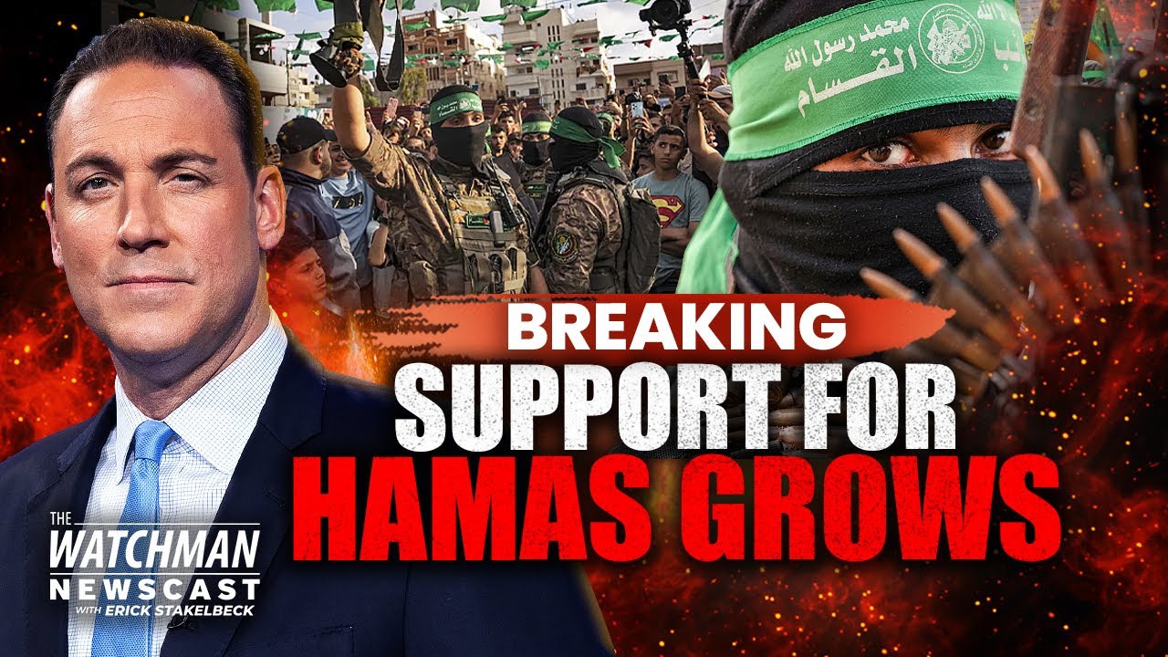 SHOCK POLL: Palestinian Support for Hamas GROWS; Israel Faces Gaza Insurrection? | Watchman