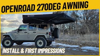 Transform Your Adventures With The Openroad 270° Awning | Installation & First Thoughts