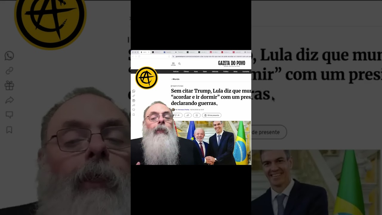 LULA QUER MUITO comprar BRIGA com TRUMP, mas NEM COLEGAS EUROPEUS apoiam o PINGUÇO, que fica ISOLADO