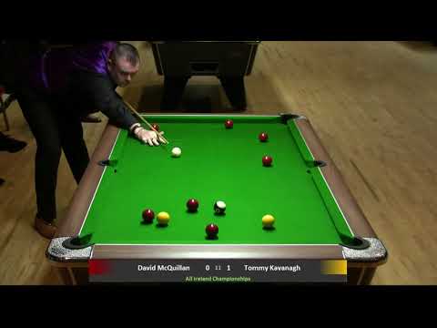 Festival of Pool - O50 Singles - Last 32 - David McQuillan v Tommy Kavanagh
