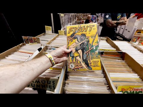 Hunting For Comics At The Garden State Comic Fest GSCF - New Jersey Comic Con