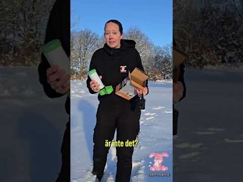 Vinter Vattenflaska 2,0! Tål -20 grader! 330 ml - Video