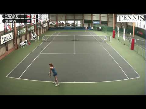 CROSS (CAN) vs SHAW (GBR) - Open Super 12 Auray Tennis - Court 2