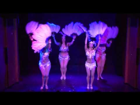 Fan dance- Folies Des Fleurs Dance Cabaret Revue