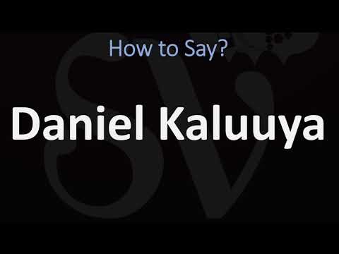 How to Pronounce Daniel Kaluuya? (CORRECTLY)