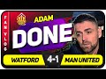 ASHAMED OF PLAYERS & OLE Watford 4-1 Manchester United | ADAM'S FAN VLOG