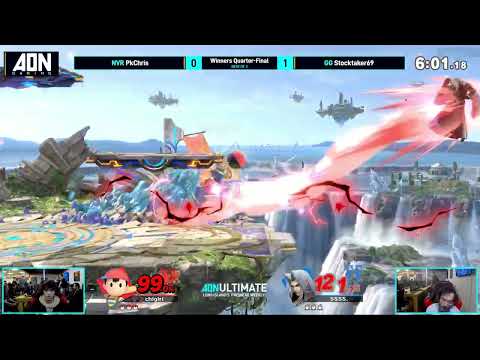 PkChris (Ness) vs Stocktaker69 (Sephiroth) | AON Ultimate #153 Winners Quarter-Final